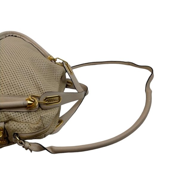405315J Chloe Shoulder Bag Paraty Beige Leather - Picture 5 of 9